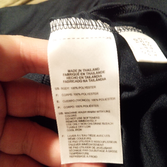 Addidas Sport nylon Sweat Shirt Made In Thailand Vintage After Y2K - Picture 6 of 8